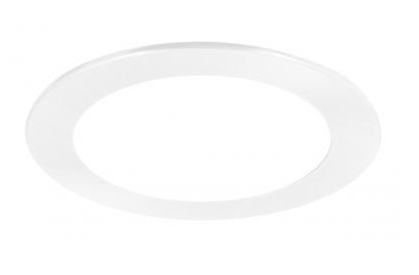 Elco Lighting RM4W 4" Metal and Plastic Trim Ring, White Finish