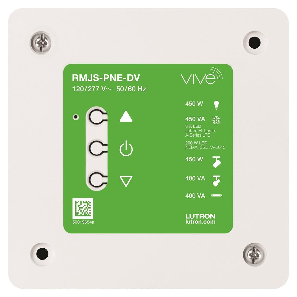 Lutron RMJS-PNE-DV Vive PowPak Phase Select Dimming Module 120-277V