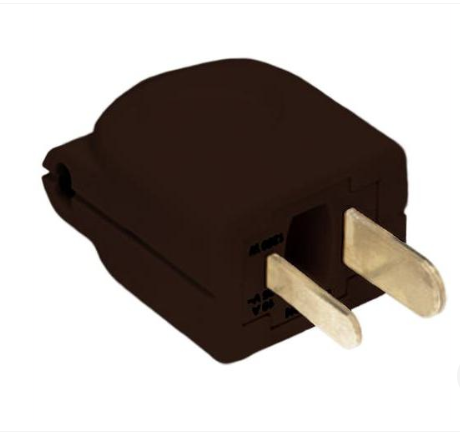 Lutron RP-FDU-10-BR Replacement Plugs For Dimming - Brown Finish