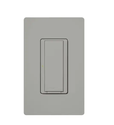 Lutron RRD-8S-DV-GR RadioRA 2 8A Switch - 120-277V - Gray Finish