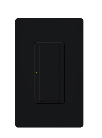 Lutron RRD-8S-DV-MN RadioRA 2 8A Switch - 120-277V - Midnight Finish