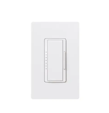 Lutron RRD-F6AN-DV-WH RadioRA 2 Maestro 3-Wire Fluorescent/LED Dimmer - 120/277V - White Finish