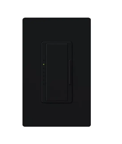 Lutron RRD-PRO-MN RadioRA 2 RF Maestro Pro LED+ Dimmer - Phase Selectable - Midnight Finish
