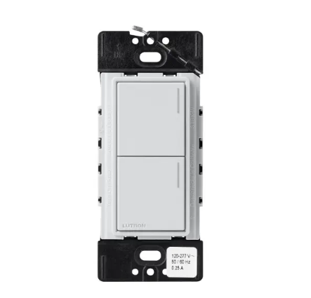 Lutron RRST-HN2B-MI RadioRA 3 Sunnata RF Hybrid Keypad - 2 Button - Mist