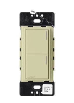 Lutron RRST-HN2B-SA RadioRA 3 Sunnata RF Hybrid Keypad - 2 Button - Sage Finish