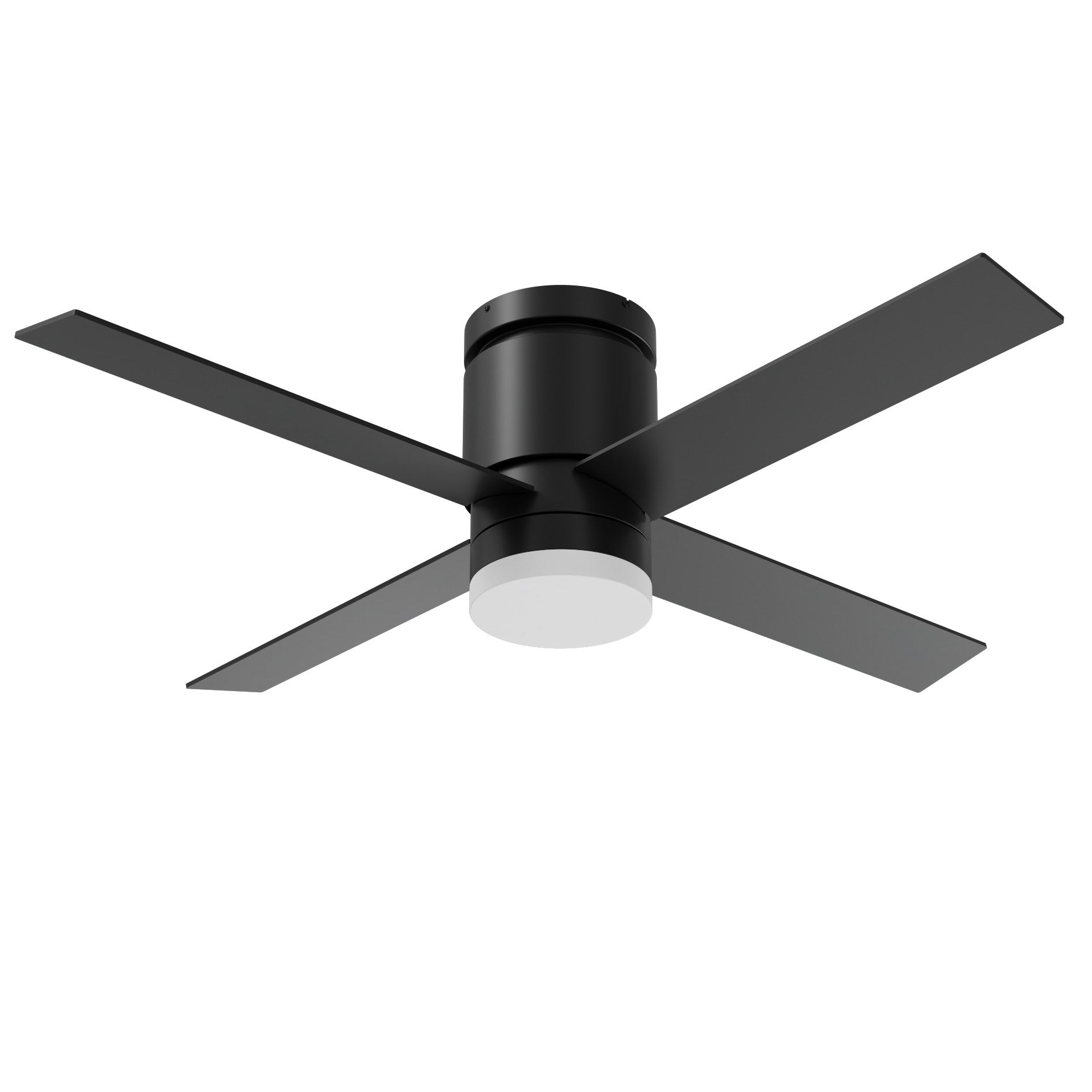 AFX Lighting RSSN524LDCBKBK-WS Ross 52 Inch Ceiling Fan, DC, 120V, Watt 20W, Selectable 5CCT Black Finish, with Wall Switch