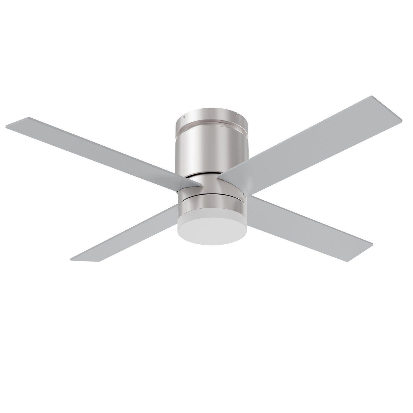 AFX Lighting RSSN524LDCSNSL-RC Ross 52 Inch Ceiling Fan, DC, 120V, Watt 20W, Selectable 5CCT Silver Finish, with Remote Control
