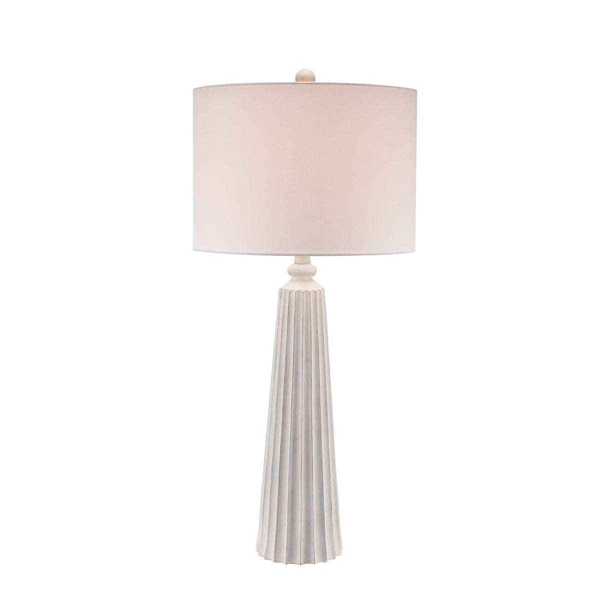 Trans Globe Lighting RTL-9220 WH Higgins cream white table lamp