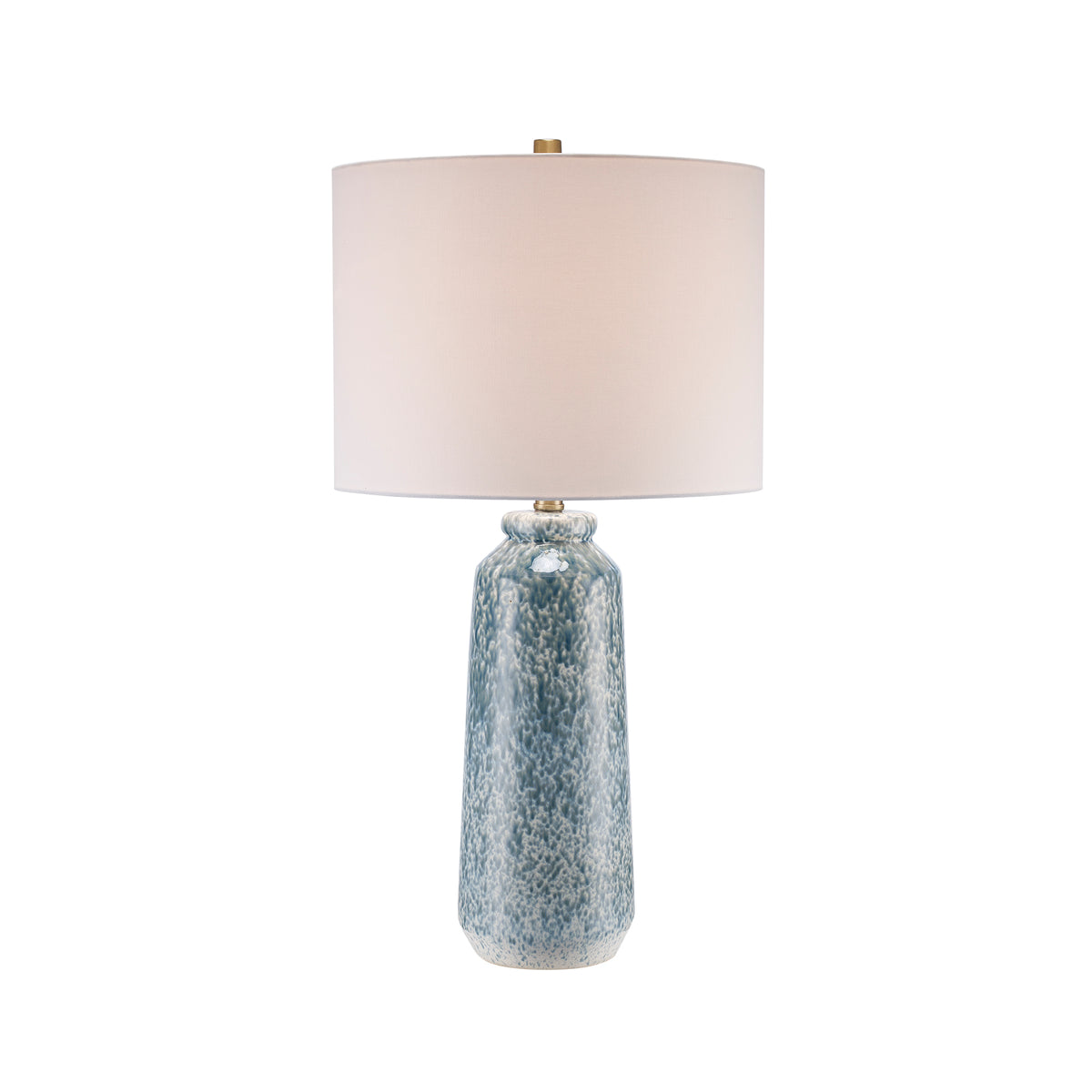 Trans Globe Lighting RTL-9237 BL Stonewell blue ceramic table lamp