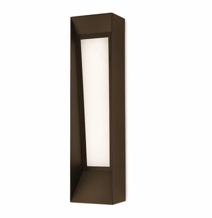 AFX Lighting RWNW0520LAJUDBZ Rowan 20 Inch Tall LED Wall Sconce Light, Watt 21W, Selectable 5CCT Bronze Finish