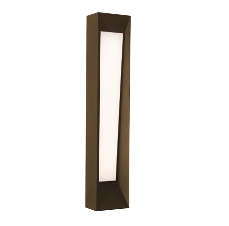 AFX Lighting RWNW0736LAJUDBZ Rowan 36 Inch Tall LED Wall Sconce Light, Watt 37W, Selectable 5CCT Bronze Finish