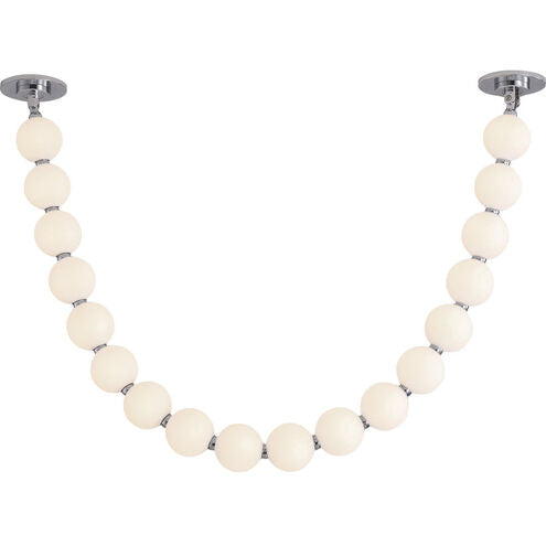 Alora Lighting PD321718CH-UNV-010-RT Akoya LED 62 inch Chrome Pendant Ceiling Light 0-10 Dimming - Remote Driver