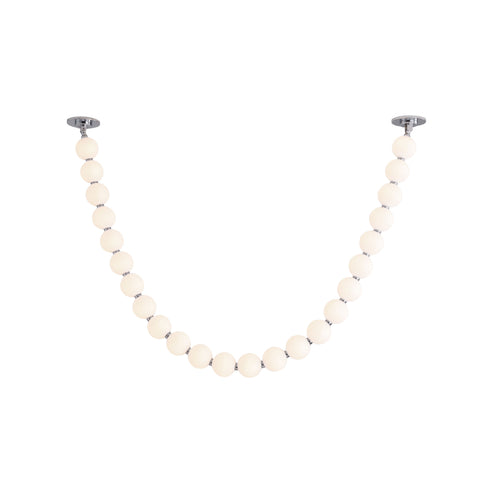 Alora Lighting PD321725CH-UNV-010-RT Akoya LED 83 inch Chrome Pendant Ceiling Light 0-10 Dimming - Remote Driver