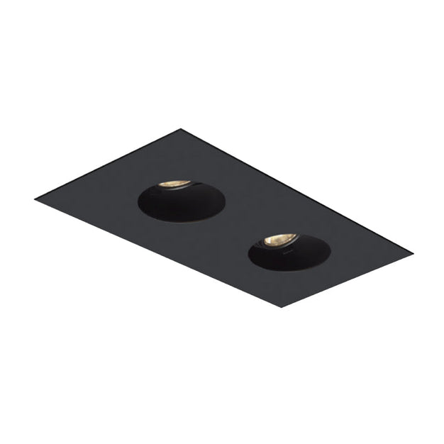 Visual Comfort Architectural EMT12RLF-W Element EMT 1x2 Multiples Spot Round Flangeless Trim - White Finish