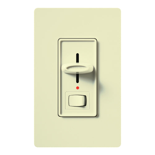 Lutron S-10PNL-AL Skylark Preset Single-pole Dimmer With Nightlight - 1000W Max - Almond Finish
