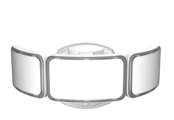 Feit Electric S10.5TFL/3CCT/DD/WH 10.5 in. 48W Selectable White (3CCT) White LED Triple Head Flood Light Multi Color Temperature , Wattage 48W, Voltage 120V Pack 1