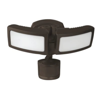 Feit Electric S10DFL/850/MOT/BZ LED Flood Light Bronze Color Temperature 5000K, Wattage 40W, Voltage 120V Pack 1