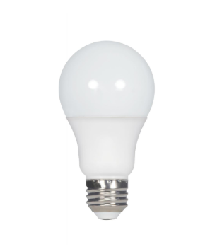 SATCO NUVO S11320 5.5 Watt; A19 LED; 2700K; Medium base; 220 deg. Beam Angle; 120 Volt Light Bulb