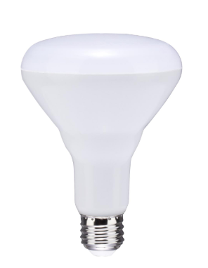 SATCO S11471 8.5 Watt; BR30 LED; 3000K; 80 CRI; Medium Base; 120 Volts; Dimmable; 6-pack Light Bulb
