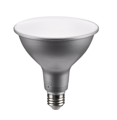 SATCO S11590 13.3 Watt PAR38 LED; Medium Base; Silver Finish; CCT Selectable; 120 Volt; 60 Degree Beam Angle Light Bulb