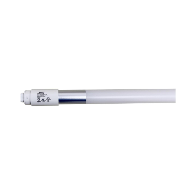 SATCO S11754 30 Watt T8 LED; Recessed Double Contact HO/VHO Base; CCT Selectable; Type B; Ballast Bypass; PET Shatterproof Coated; White Finish; 72 Inches; 120-277 Volt Tube Light