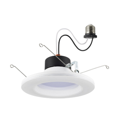 SATCO S11846 5-6 inch; CCT Selectable; Integrated LED Recessed Downlight with Night Light Feature