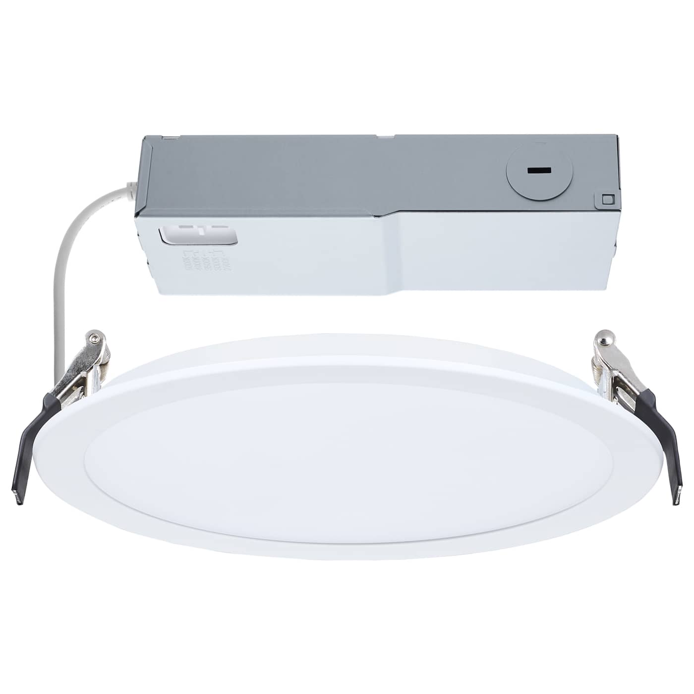 Satco S11847 ColorQuick Integrated LED Recessed Ceiling Light - Round - CCT: Selectable - Finish: White