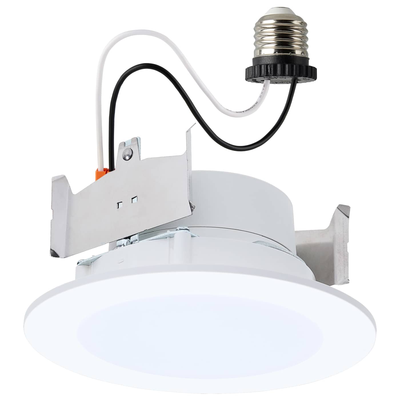 Satco S11895 ColorQuick 4 Inch LED Recessed Retrofit 6.5W 8W 9.3W Selectable CCT