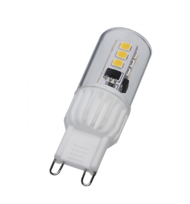 SATCO S12128 3.5 Watt Mini LED; G9 Base; 3000K; Clear Finish; 120 Volt Light Bulb