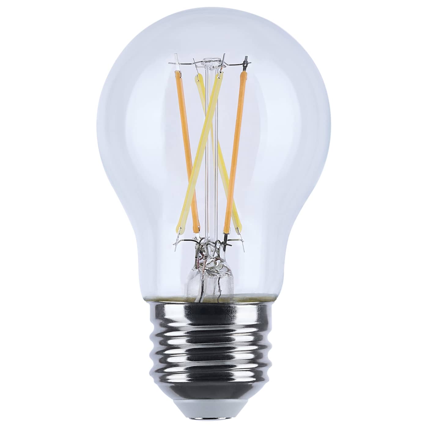 Satco S12163 ColorQuick 4.5W LED A15 Filament Dim-to-Warm 3000K–2000K E26