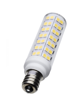 SATCO S12347 6.5 Watt T6 LED; Clear Finish; E12 Base; 5000K; 120 Volt Light Bulb