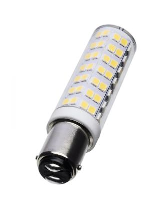 SATCO S12355 6.5 Watt T6 LED; Clear Finish; DC Base; 5000K; 120 Volt Light Bulb