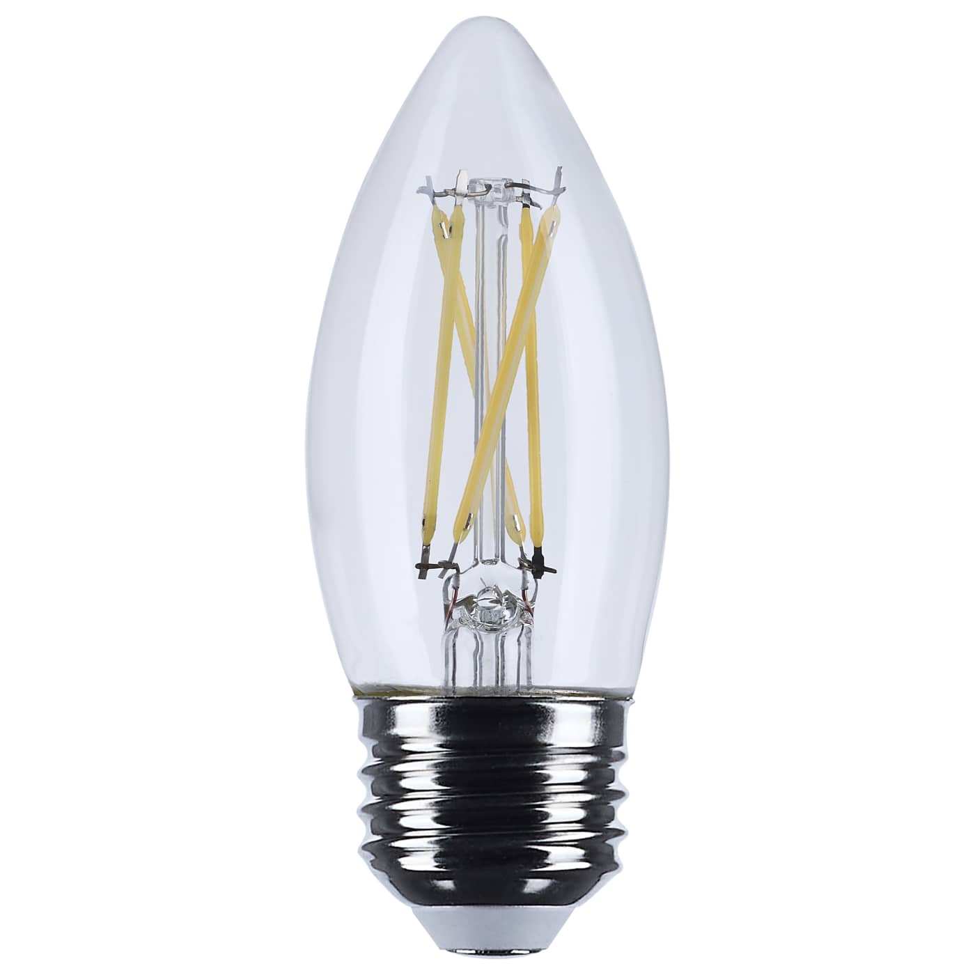 Satco S12501 Lumos 4W 5000K LED Filament E26 Medium Clear
