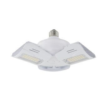 SATCO S13118 60 Watt LED Utility Light 4000K; Medium base; Adjustable Beam Angle; 100-277 Volt Light Bulb