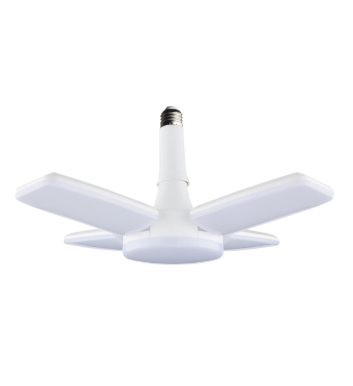 SATCO S13146 30 Watt; LED Garage Utility Light; 5000K; Medium base; Adjustable Beam Angle Light Bulb