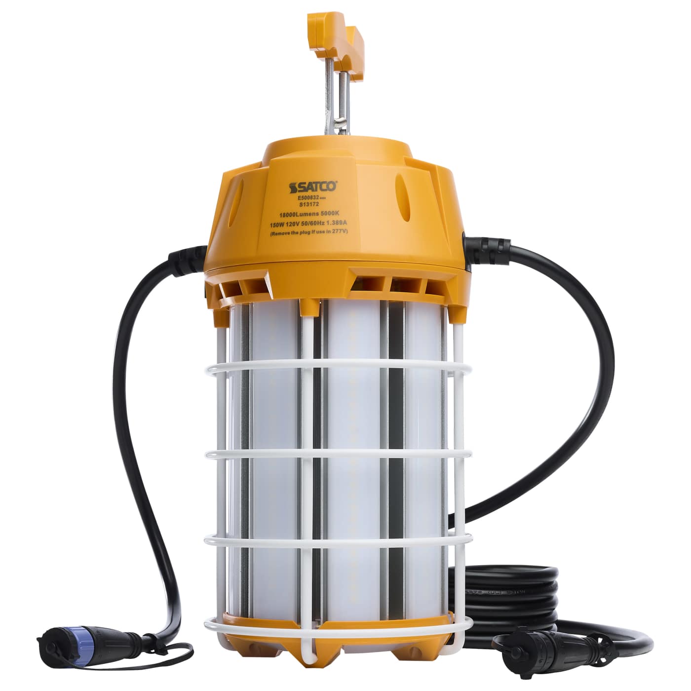 Satco S13172 150W LED Hi-Pro Temp Work Light 5000K 15000 Lumens 120-277V