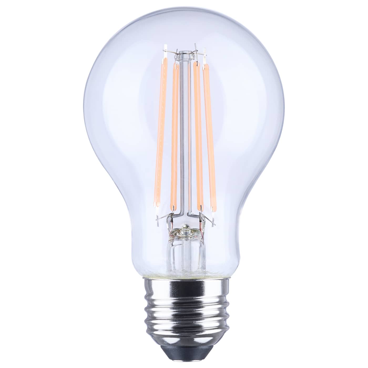 SATCO S14389 LED A19 Purple Decorative Light Bulb with Medium Base