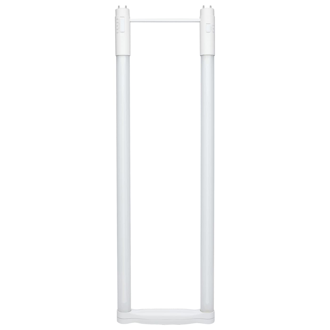 Satco S18413 11.5/13/15W LED T8 U-Bend 6" Frost 30K-65K CCT 120-277V