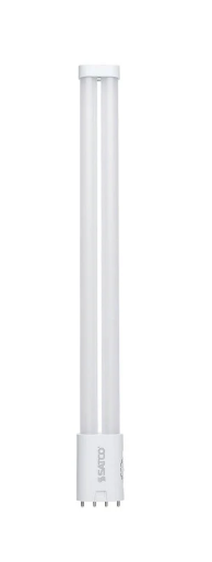 SATCO S18422 16 Watt PLL LED; 2G11 Base; 30K/35K/40K/50K/65K CCT Selectable; Ballast Bypass; 120-277 Volt Light Bulb