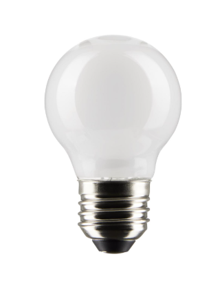 SATCO S21224 5.5 Watt G16.5 LED; White; Medium base; 90 CRI; 3000K; 120 Volt Light Bulb