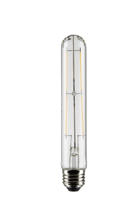 SATCO S21354 8 Watt T9 LED; Clear; Medium base; 90 CRI; 2700K; 120 Volt Light Bulb