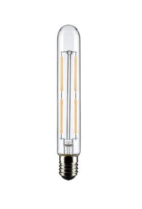 SATCO S21371 4 Watt T6.5 LED; Clear; Intermediate Base; 4000K; 400 Lumens; 120 Volt Light Bulb
