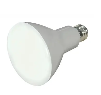SATCO S28492 LED BR30 Bulb, 65W Inc. Retrofit, E26, Wattage 7.5W, Lumens 650 lm, Voltage 120V, Color Temperature 4000K, Frosted White