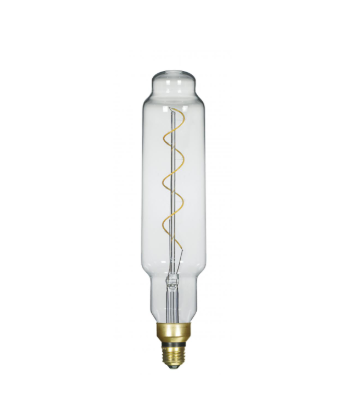 SATCO S22430 4 Watt T24 LED vintage style; Clear; 25000 Average rated hours; Medium Base; 120 Volt Light Bulb