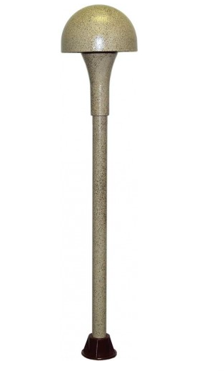 Orbit S224-SA Outdoor Cast Aluminum PS224 Landscape Mini Mushroom, Voltage 12V, Sand Finish