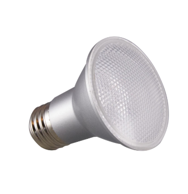 SATCO S29409 6.5 Watt; PAR20 LED; 5000K; 40 deg. Beam Angle; Medium base; 120 Volt Light Bulb