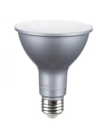 SATCO S32240 15 Watt PAR30LN High Lumen LED; Long Neck; 27K/30K/35K/40K/50K CCT Selectable; Medium Base; 120 Volt Light Bulb