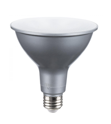 SATCO S32250 21 Watt PAR38 High Lumen LED; 27K/30K/35K/40K/50K CCT Selectable; Medium Base; 120 Volt Light Bulb