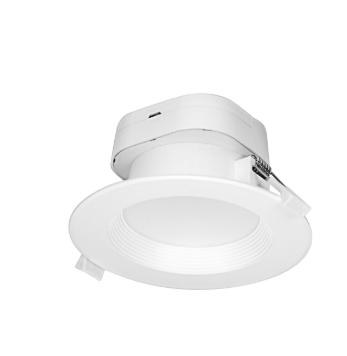 SATCO S39012 7 watt LED Direct Wire Downlight; 4 inch; 3000K; 120 volt; Dimmable