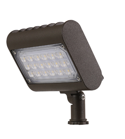 Feit Electric S4.5CSFL/850/BZ 1600 Lumen 5000K LED Dusk to Dawn Flood Light Color Temperature 5000K Wattage 15W, Voltage 120-277V 6 Pack